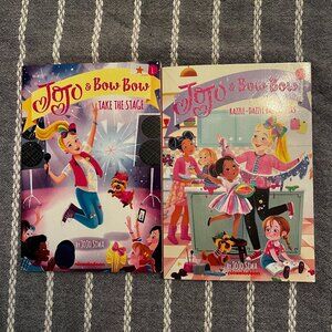 Like New JOJO Siwa Paperback Kids books Easy Reader Book 1 and 7